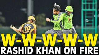 Rashid Khan Showing His Bowling Skills | Grabs 5 Wicket Haul vs Zalmi | HBL PSL 2021 | MG2A