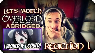 WHERE'S MY PEN!S??| LET'S WATCH Overlord ABRIDGED Episode 1 REACTION!!