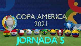 Copa America - Jornada 5 - Countryballs 3D