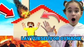 LAV YÜKSELİYOR OYNADIK ELİF İLE ROBLOX