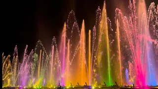 [4K] Disney Illuminated Fountain Show 2022 - Longwood Gardens