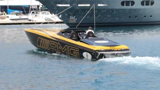 Cigarette AMG (Marauder 50) Start - Monaco 2017