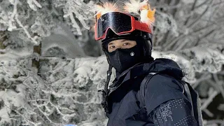 20240312 #zhengyecheng Weibo: snowfield flyin fox ~ he filmed & cut clip 🍊🌿  雪场飞狐🎬:🙋🏻🏂:🙋🏻✂️:🙋🏻 #郑业成