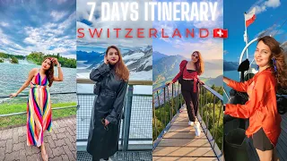 How to plan your Switzerland trip: Detailed 7 Days Itinerary | Things To Do (2023) | DreamboatSneha