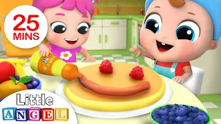 Yum Yum Breakfast | Breakfast Song | Nursery Rhymes by Little Angel