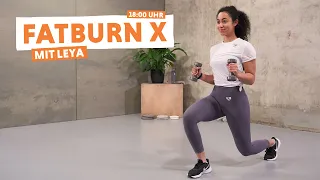 fatburn x mit Leya | FitX-Kurse für zu Hause | classx at home