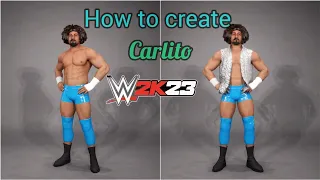 WWE 2K23 | How to create carlito