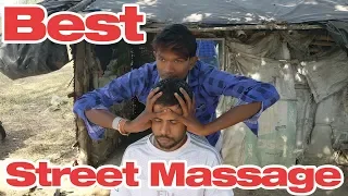 ASMR Best of Street Barber Head Massage