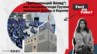 "Загнивающий Запад": как госпропаганда Грузии искажает факты о Европе