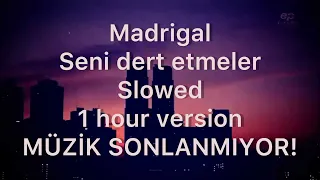 Madrigal Seni Dert Etmeler Slowed 1 saat (1 hour) version. Müzik Sonlanmıyor!!