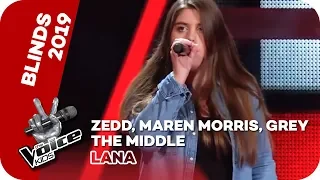 Zedd, Maren Morris, Grey - The Middle (Lana) | Blind Auditions | The Voice Kids 2019 | SAT.1