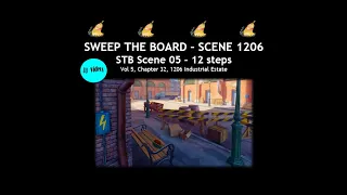 June’s Journey 1206 SWEEP THE BOARD Scene 1206 (SC 05, 12 steps)