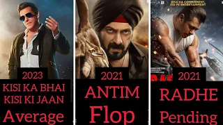 Salman Khan 1989 to 2023 Flop and Hit All Movies List