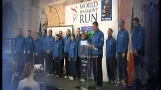 World Harmony Run launch in Dublin - Gillette World Sport 2010.mpg