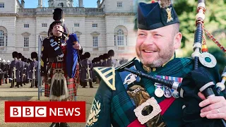 My life as the Queen’s piper - BBC News