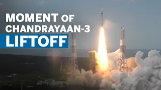 Chandrayaan 3 Lift Off Moment: ISRO's Moon Mission Rocket Launches from Sriharikota