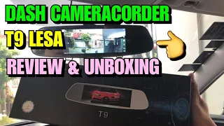 T9 DASH CAM UNBOX AND REVIEW