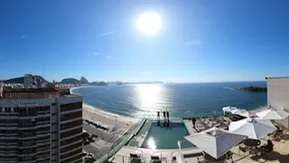 Best Hotel in Rio De Janeiro, Brasil - Video 360° - Hotel Miramar by Windsor Copacabana