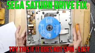 How to repair a non spinning Sega Saturn