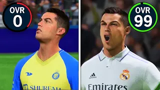 RONALDO 0 OVERALL OLDU! // HER GOL +1 OVERALL ARTIYOR! // FIFA 23 KARİYER MODU