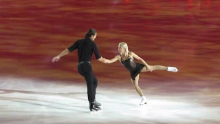 Art on Ice 2018 - Tatiana Volosozhar & Maxim Trankov with Emeli Sandé