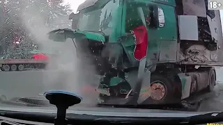 Truck Crash Compilation (2019)