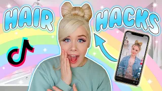 Testing VIRAL TikTok Hair Hacks