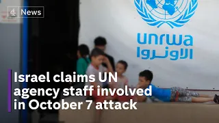 UK and US halt aid to UN agency over Israeli allegations staff helped Hamas on Oct 7