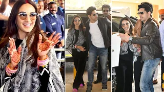 Kiara Advani First look after marriage With Sidharth Malhotra at Jaisalmer airport | Telugu Daily