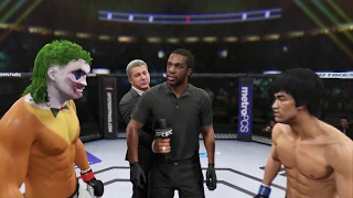 Joker vs. Bruce Lee (EA Sports UFC 2) - Epic Battle 💯 🐲 - Dragon Fights 🐉