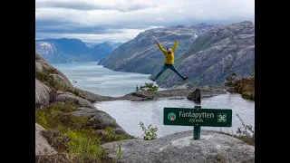 Lysefjorden Rundt Trail : Preikestolen BaseCamp - Høllesliheia (Fantapytten)