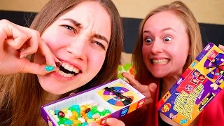 СЪЕЛА СОПЛИ И КАКАХИ! ЖЕСТЬ! BEAN BOOZLED CHALLENGE