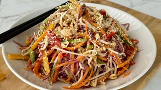 Try the most amazing Chinese style cabbage salad🥗easy and simple recipe