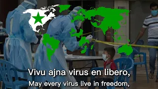 Esperanto Song About Coronavirus - "Kontraŭvirusa marŝo" ("Anti-virus march")