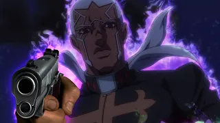 Everytime Pucci uses a Gun in Stone Ocean