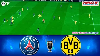 PSG vs BORUSSIA DORTMUND | UEFA Champions League 23/24 Semi-Final | EA FC 24 Gameplay | Full Match