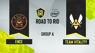 CS:GO - Team Vitality vs. ENCE [Nuke] Map 2 - ESL One: Road to Rio - Group A - EU