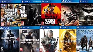 Top 25 Best PS4 Games of All TimeBest PlayStation 4 Games