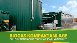 75kW Biogasanlage für Festmist - EEG Güllekleinanlage