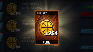 NBA 2k Mobile: Claiming THOUSANDS of FREE COINS from Offerwall Rewards to Prepare for New Theme!