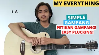 TUTORIAL PETIKAN (My Everything - Ariana Grande) (Tutorial Gitar) CHORD SIMPLE GAMPANG! Easy Chords!