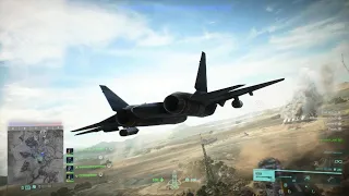 49 - 0 killstreak in the Su-57 on Stranded | Battlefield 2042
