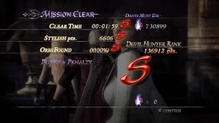 Devil May Cry 4 - walkthrough mission 20 ,S rank DMD ,lady/trish