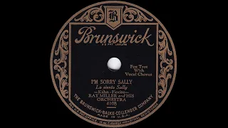 1928 Ray Miller - I'm Sorry Sally