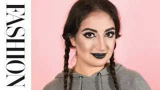 Halloween Makeup Tutorial: Wednesday Addams