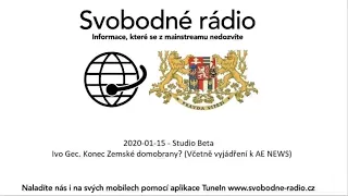 2020-01-15 - Studio Beta -  Ivo Gec. Konec Zemské domobrany?