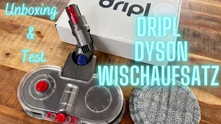 Dripl Dyson Wischaufsatz Test & Unboxing | Nass wischen mit dem Dyson V7 V8 V10 V11 V15 Staubsauger