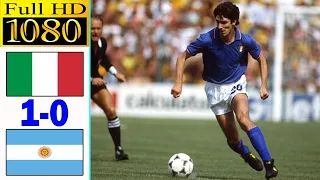 Italy - Argentina world cup 1978 | Full highlight | 1080p HD | Mario kempes | Paolo Rossi