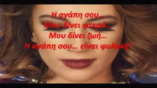 Η αγάπη αυτή (I'm alive - Elhida Dani Albania Eurovision 2015 Greek Lyrics)