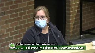Ann Arbor Historic District Commission Meeting 9/14/23